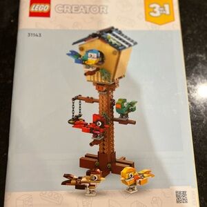 Lego Creator 3 in 1 Birdhouse - No Box But Otherwise Complete
